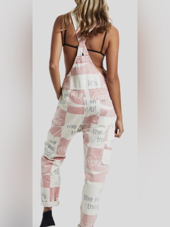 Pants - NWT🌟 Free People x Rolla's Coca Cola Trade Overalls 🌟
